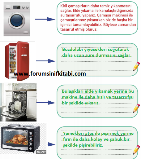 3.Sınıf Hayat Bilgisi Meb yayınları Çalışma Kitabı Sayfa 44 Cevapları