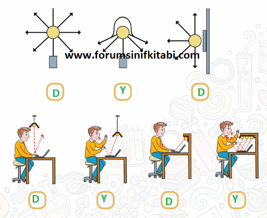 4.Sınıf Fen Bilimleri Meb yayınları Çalışma Kitabı Sayfa 104 Cevapları