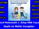 "3. Sınıf Matematik 1. Kitap Cevapları MEB Yayınları"