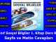 "5. Sınıf Sosyal Bilgiler 1. Kitap Cevapları"