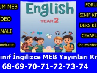 "2. Sınıf İngilizce Kitabı Sayfa 68-69-70-71-72-73-74 Cevapları"