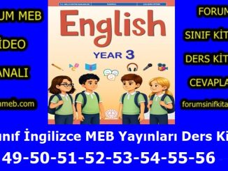 "3. Sınıf İngilizce Kitabı Sayfa 49-50-51-52-53-54-55-56 Cevapları MEB Yayınları"