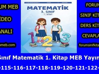 "3. Sınıf Matematik 1. Kitap Sayfa 114-115-116-117-118-119-120-121-122-123 Cevapları"