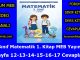 "3. Sınıf Matematik 1. Kitap Sayfa 12-13-14-15-16-17 Cevapları MEB Yayınları"