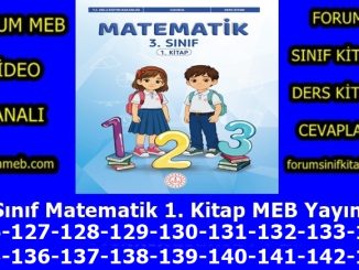 "3. Sınıf Matematik 1. Kitap Sayfa 126-127-128-129-130-131-132-133-134-135-136-137-138-139-140-141-142-143 Cevapları"