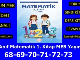 "3. Sınıf Matematik 1. Kitap Sayfa 68-69-70-71-72-73 Cevapları MEB Yayınları"