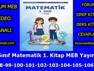 "3. Sınıf Matematik 1. Kitap Sayfa 97-98-99-100-101-102-103-104-105-106-107 Cevapları MEB Yayınları"