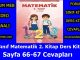 "3. Sınıf Matematik 2. Kitap Sayfa 66-67 Cevapları"
