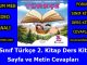 "3. Sınıf Türkçe 2. Kitap Cevapları MEB Yayınları"