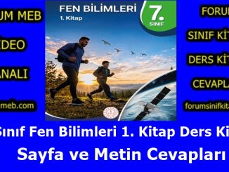 "7. Sınıf Fen Bilimleri 1. Kitap Cevapları"