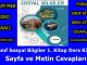 "7. Sınıf Sosyal Bilgiler 1. Kitap Cevapları"